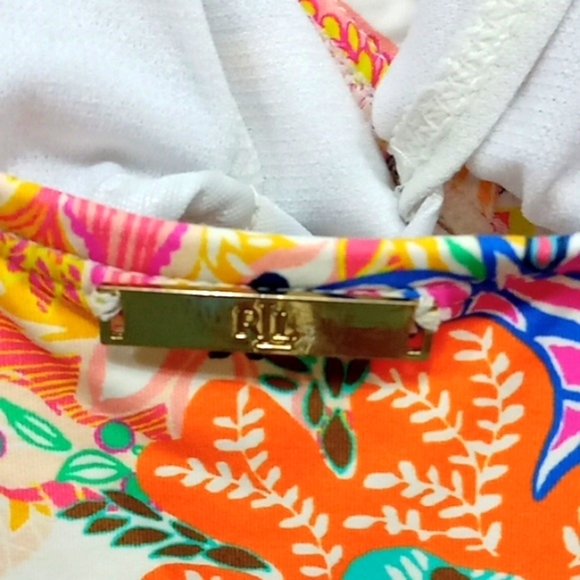 Lauren Ralph Lauren 1 piece Bathing suit Paisley - Picture 6 of 8